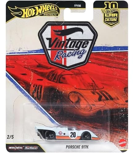 Hot Wheels Premium - Porsche 917K (1/64) Circuid Legends : Amazon